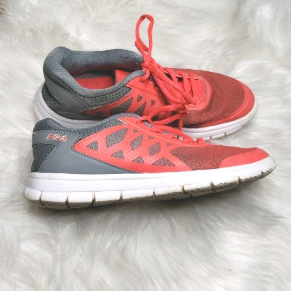 FILA Faction 3-tone Youth Girls Size 5 Lace up